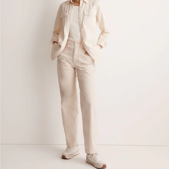 Madewell Pants - The Perfect Vintage Wide-Leg Pant: Utility Edition